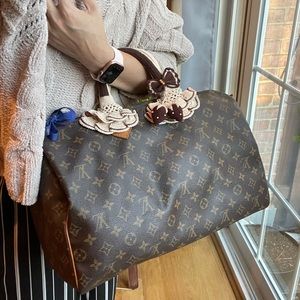 Authentic Louis Vuitton Monogram Speedy 40
